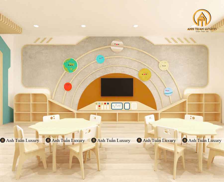 Đơn vị tiên phong thiết kế nội thất mầm non tại Hà Nội