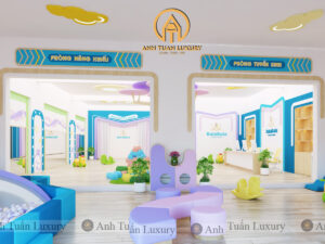 Thiết kế trường mầm non đẹp