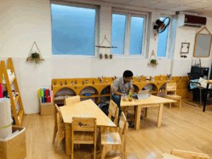 thiết kế nội thất mầm non 