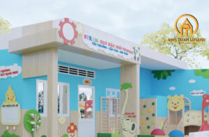 Toàn cảnh khung hình bên trong trường