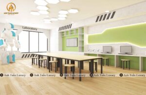 Thiết kế trường mầm non với không gian mở