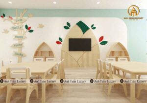 Lớp học STEAM được Anh Tuấn Luxury thiết kế 