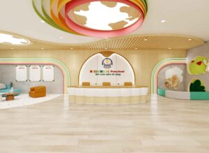 Kinh nghiệm thiết kế trường mầm non qua mô hình hoạt động