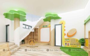 Thiết kế mầm non để, "học mà chơi, chơi mà học)