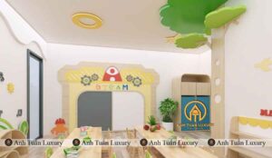 thiết kế trường mầm non STEAM