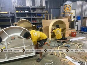 Thi công nội thất mầm non trọn gói cùng anh tuấn luxury 