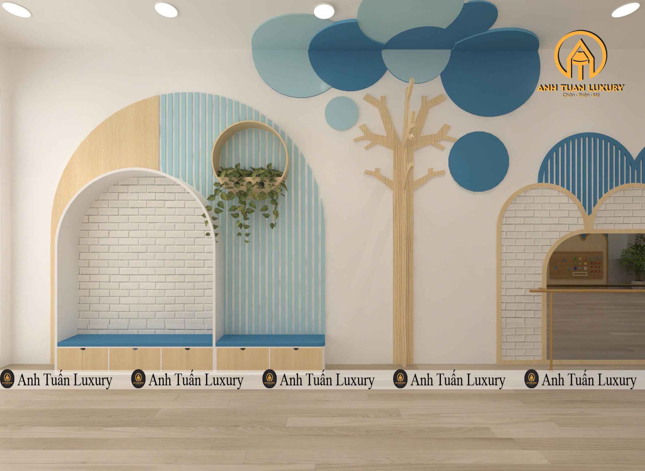 Chi Phí Thiết Kế Nội Thất Mầm Non Là Bao Nhiêu?