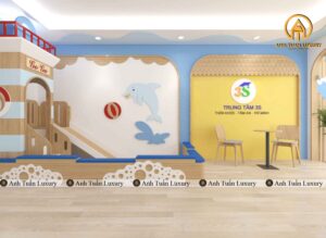 thiết kế nội thất mầm non