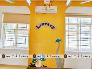 Thiết kế trang trí trên trường