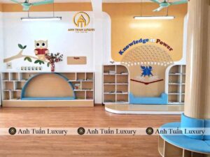 Không gian thiết kế trường hoàn thiện