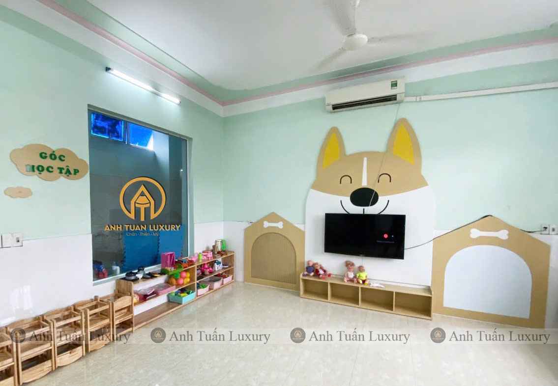 THI CÔNG DỰ ÁN 7: MẦM NON BÔNG HOA MAI – HOÀ BÌNH