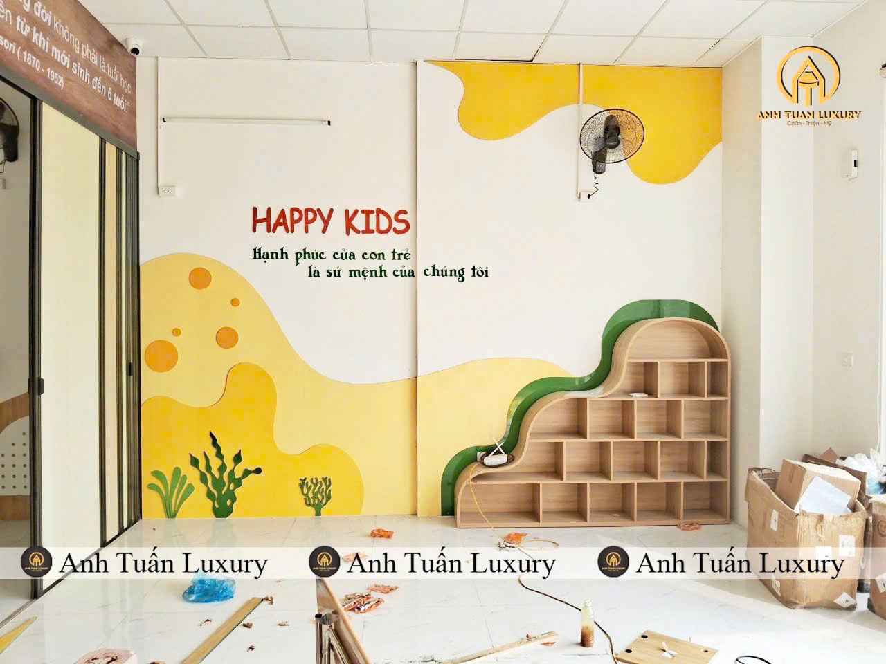 THI CÔNG DỰ ÁN 15: MẦM NON HAPPY KIDS – HÀ NỘI