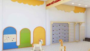 Không gian học tập mầm non