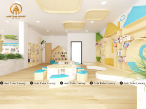 thiết kế lớp học mầm non 2025