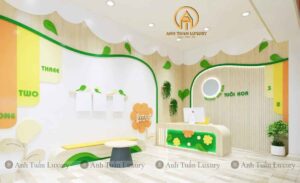 Thiết kế mầm non Anh Tuấn Luxury 