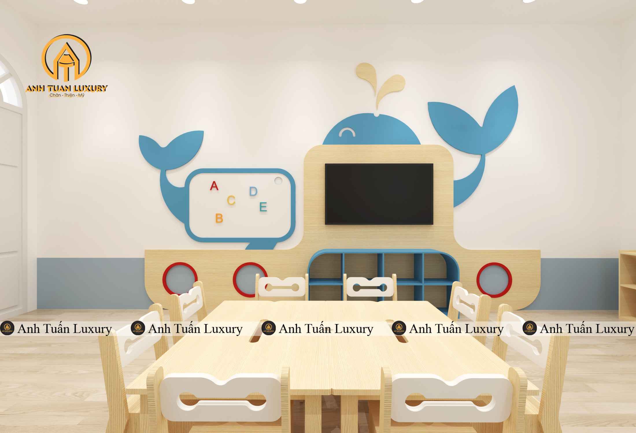 THI CÔNG DỰ ÁN 40: MẦM NON VIETKIDS – HẢI PHÒNG