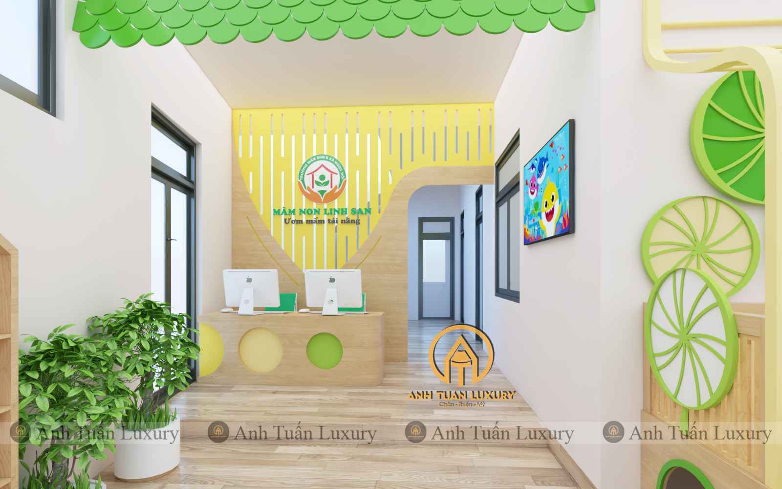 THI CÔNG DỰ ÁN 52: MẦM NON LINH SAN – NGHỆ AN