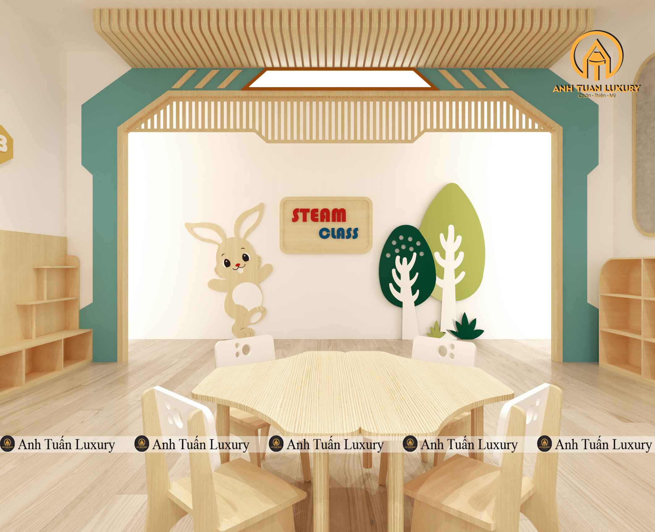 THI CÔNG DỰ ÁN 38: MẦM NON DREANHOUSE – THÁI BÌNH