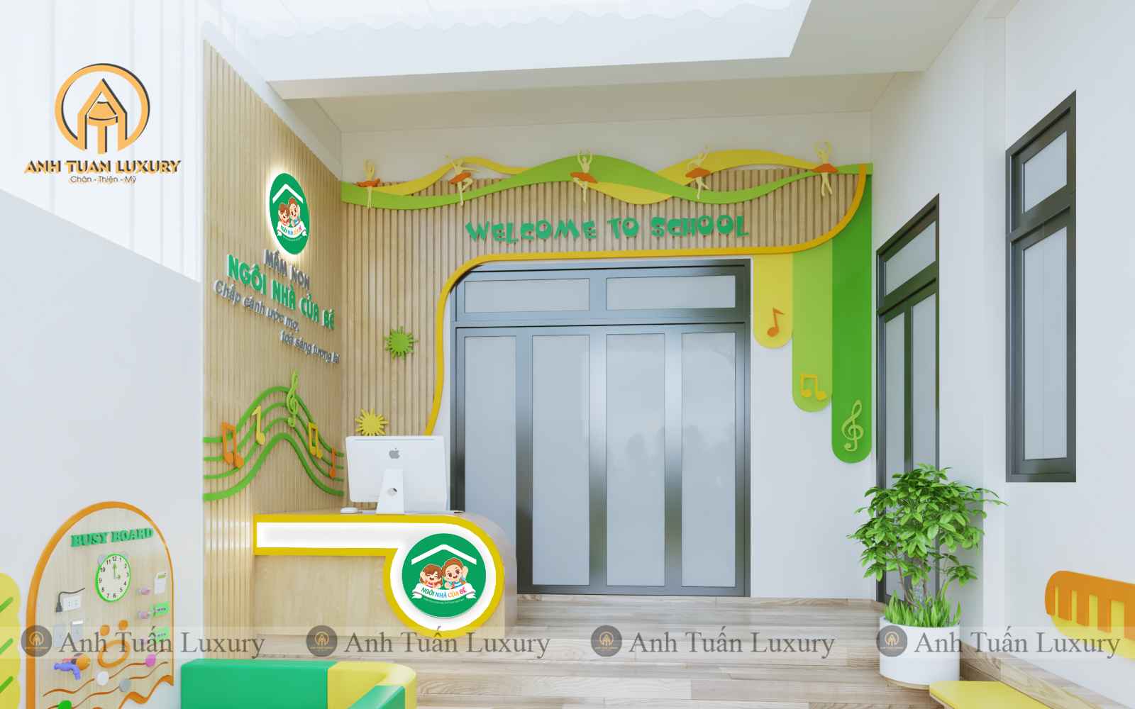 THI CÔNG DỰ ÁN 52: MẦM NON NGÔI NHÀ CỦA BÉ – THẠCH THẤT