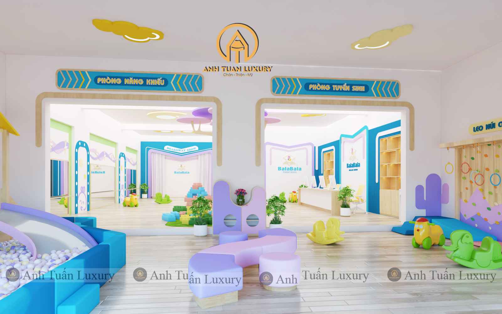 THI CÔNG DỰ ÁN 45: MẦM NON BALABALA – BẮC GIANG