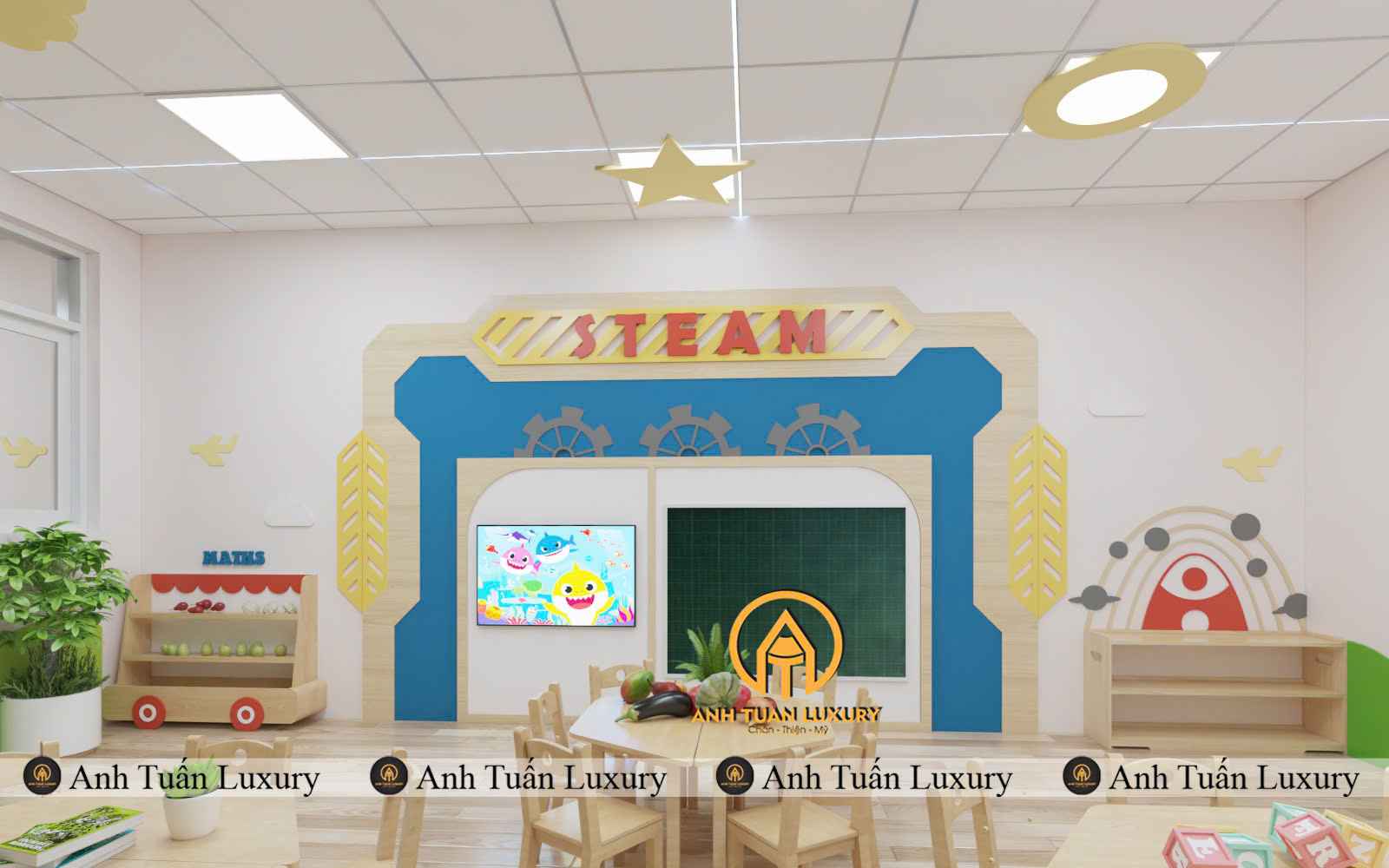 THI CÔNG DỰ ÁN 44 MẦM NON ĐẬU NHỎ – KIÊN GIANG