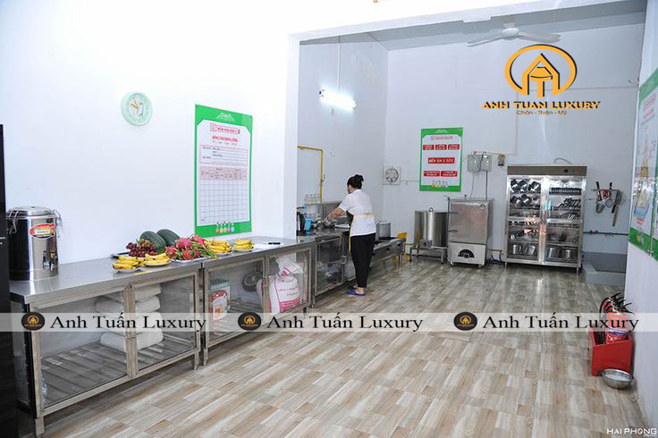 Nhà Bếp Trường Mầm Non Cần Những Gì?