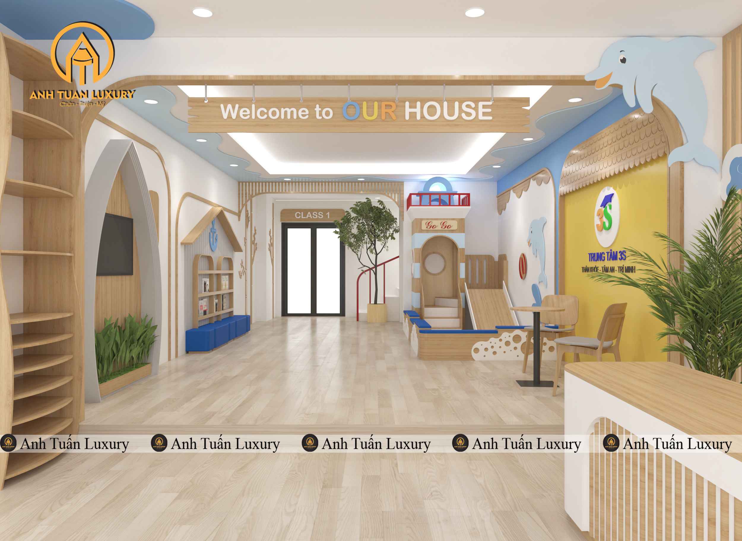 THI CÔNG DỰ ÁN 41: MẦM NON CÁ HEO