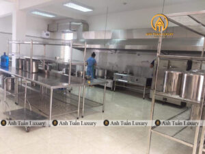 nhà bếp trường mầm non cần những gì