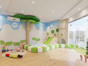 Khu vui chơi liên hoàn trong nhà 