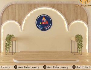 Trang trí sân khấu mầm non 2025