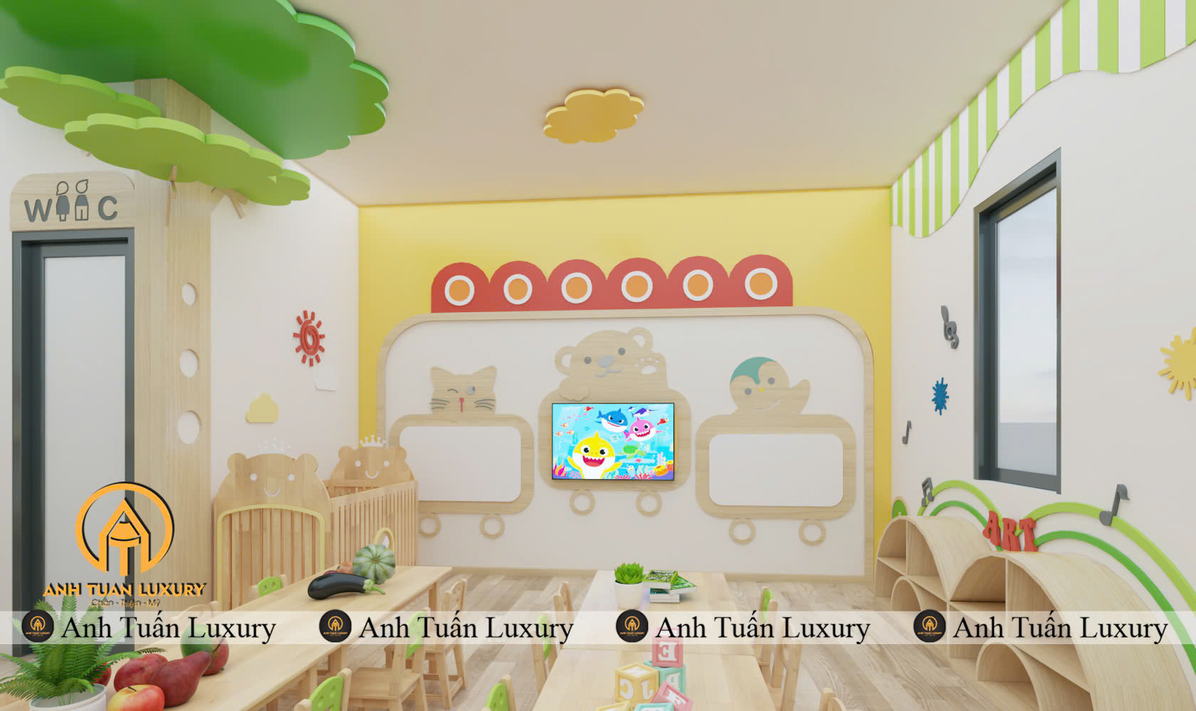 THI CÔNG DỰ ÁN 51: MẦM NON MINH TÂN – HÀ GIANG