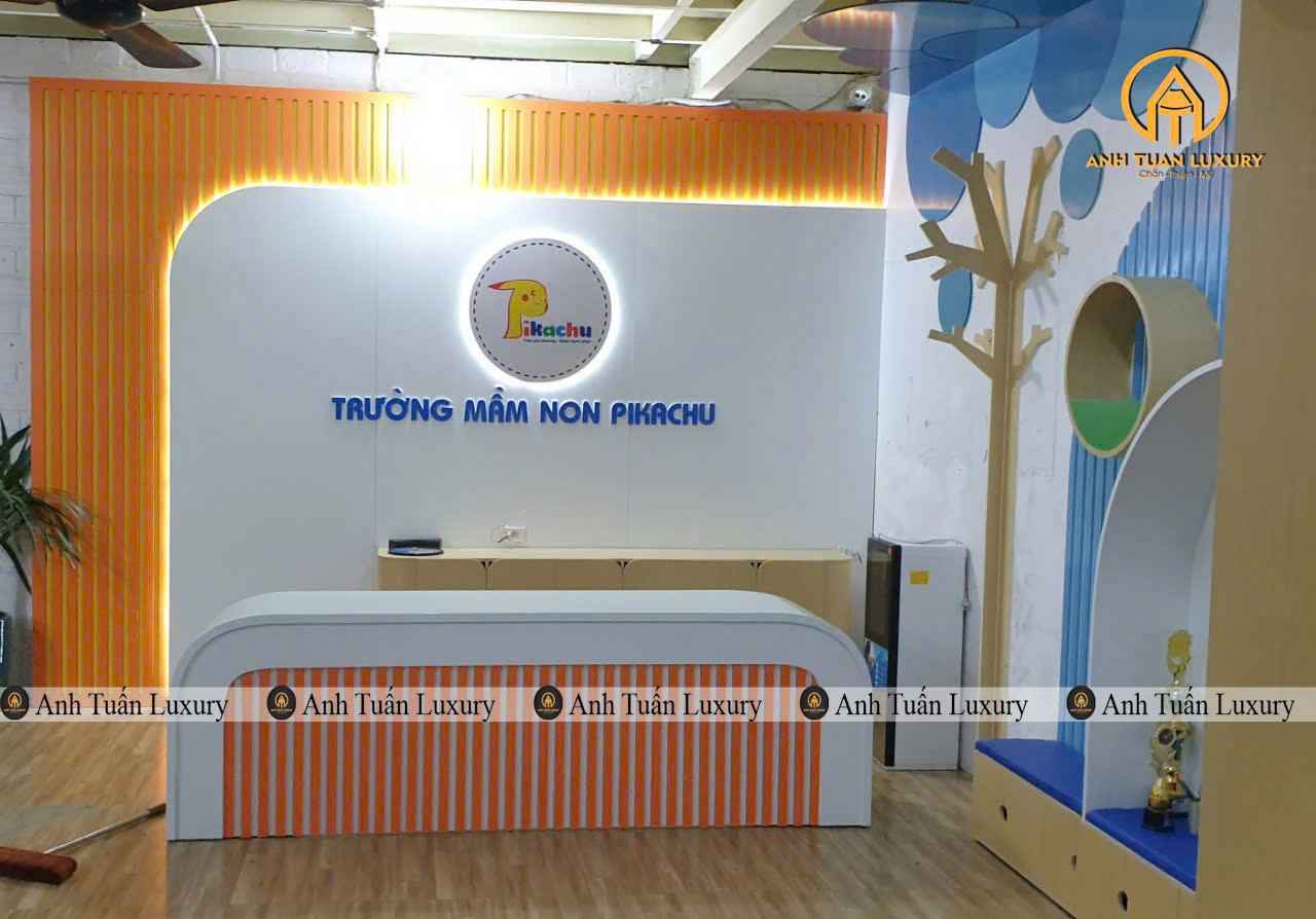 THI CÔNG DỰ ÁN 18: MẦM NON PIKACHU – VĨNH PHÚC