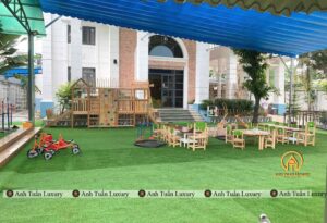 Góc sân trường mầm non Sunshine