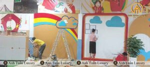 thu hút học sinh mầm non