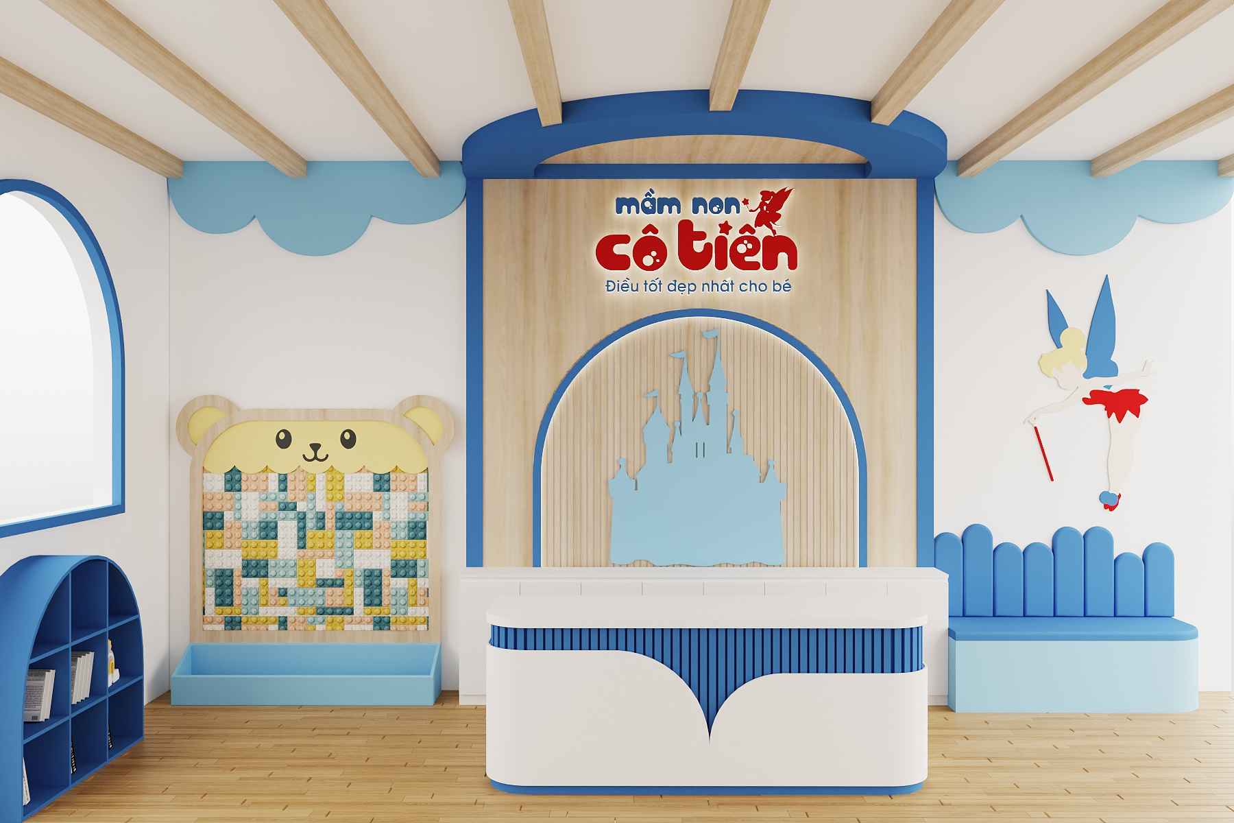 THIẾT KẾ DỰ ÁN 71: MẦM NON CÔ TIÊN NHỎ – LONG AN