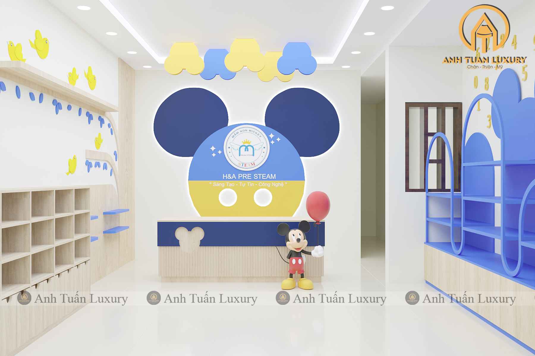 THIẾT KẾ DỰ ÁN 63: MẦM NON MICKEY – ĐAKLAK