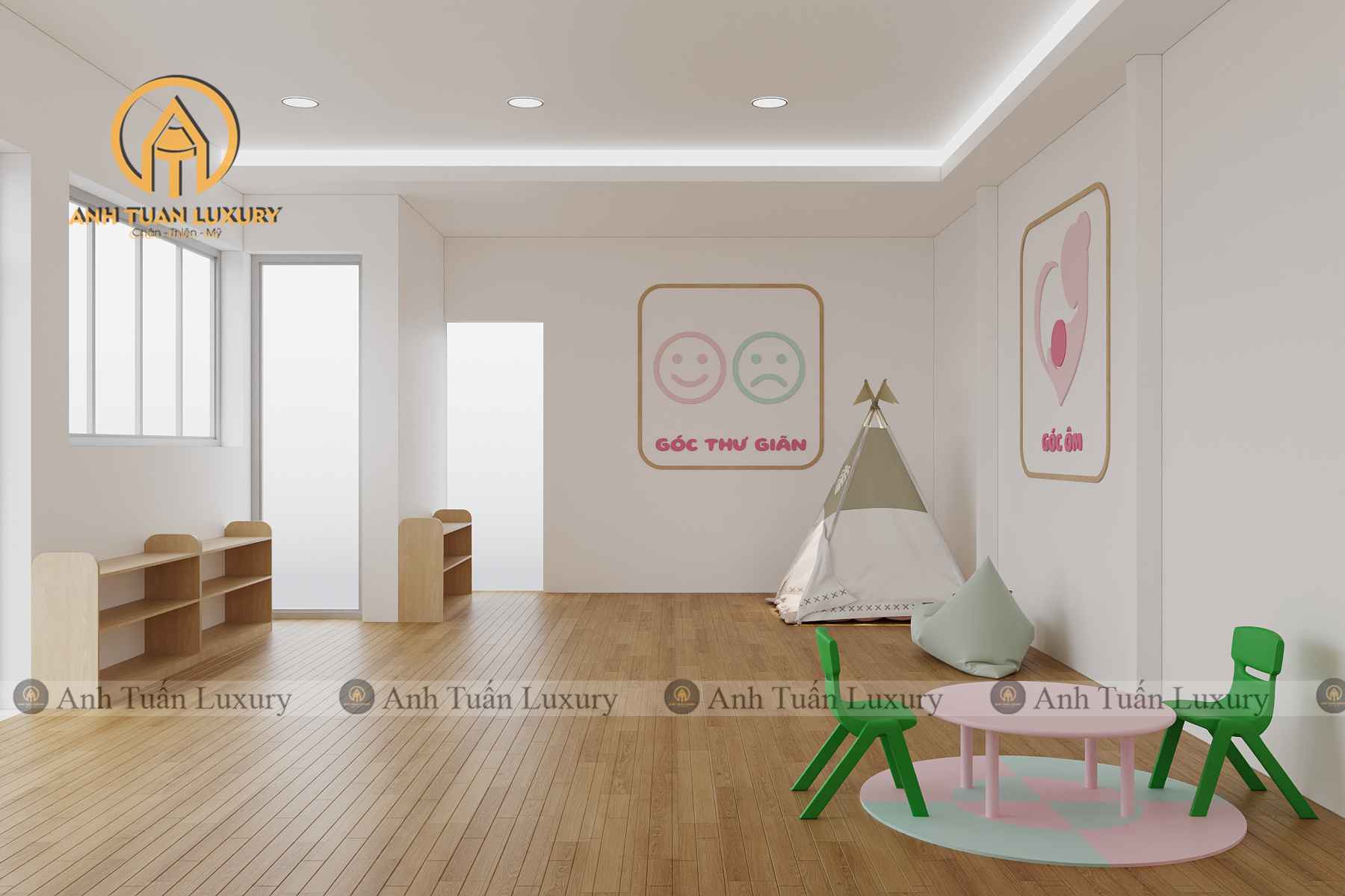 THIẾT KẾ DỰ ÁN 70: MẦM NON ROBKIDS – Q12 HỒ CHÍ MÌNH