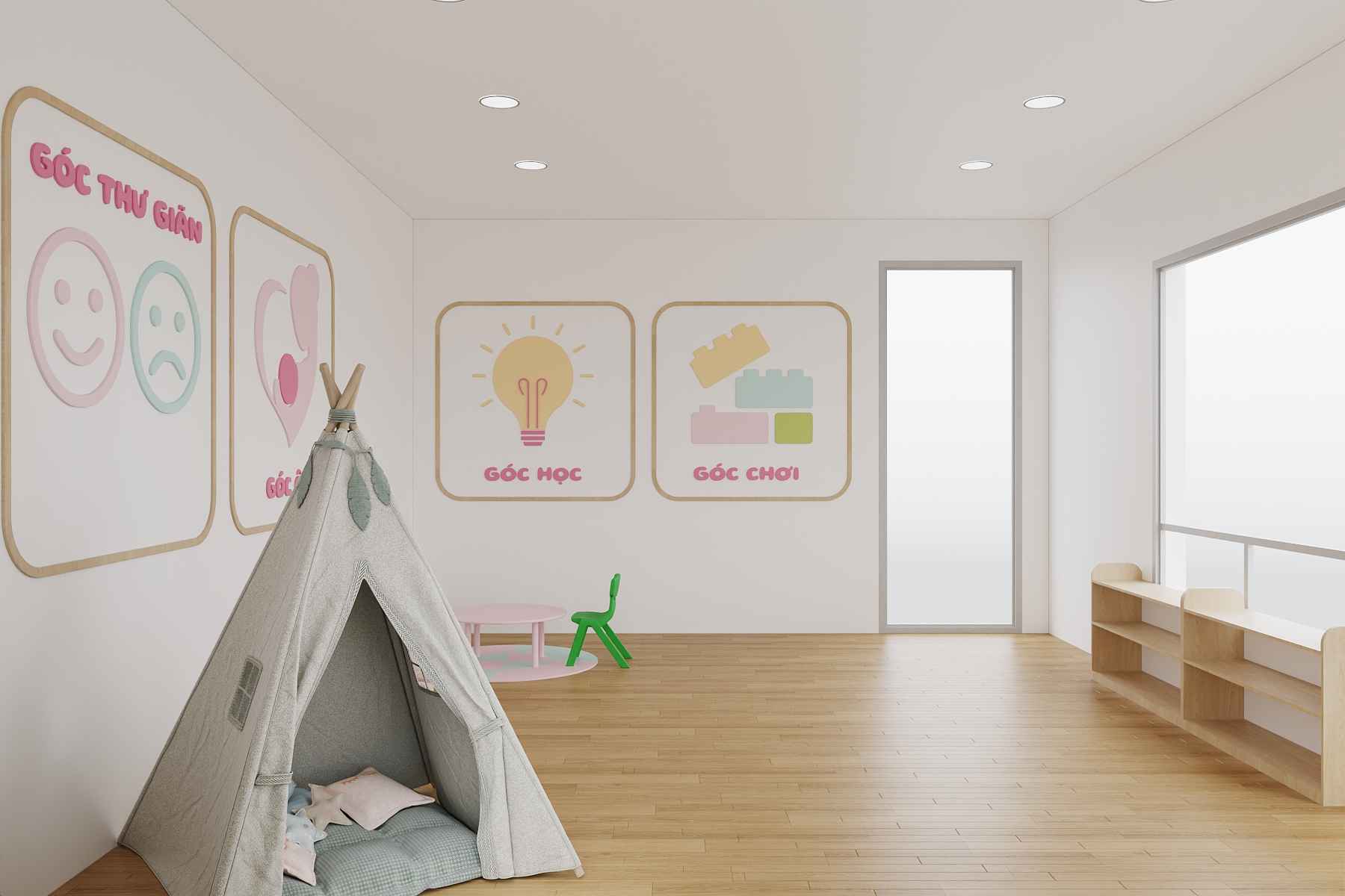 THIẾT KẾ DỰ ÁN 69: MẦM NON SUN BABY – SÀI GÒN