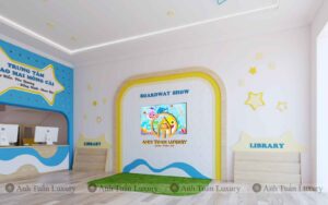 Khu sảnh sân khấu trung tâm chuyên biệt Sao Mai