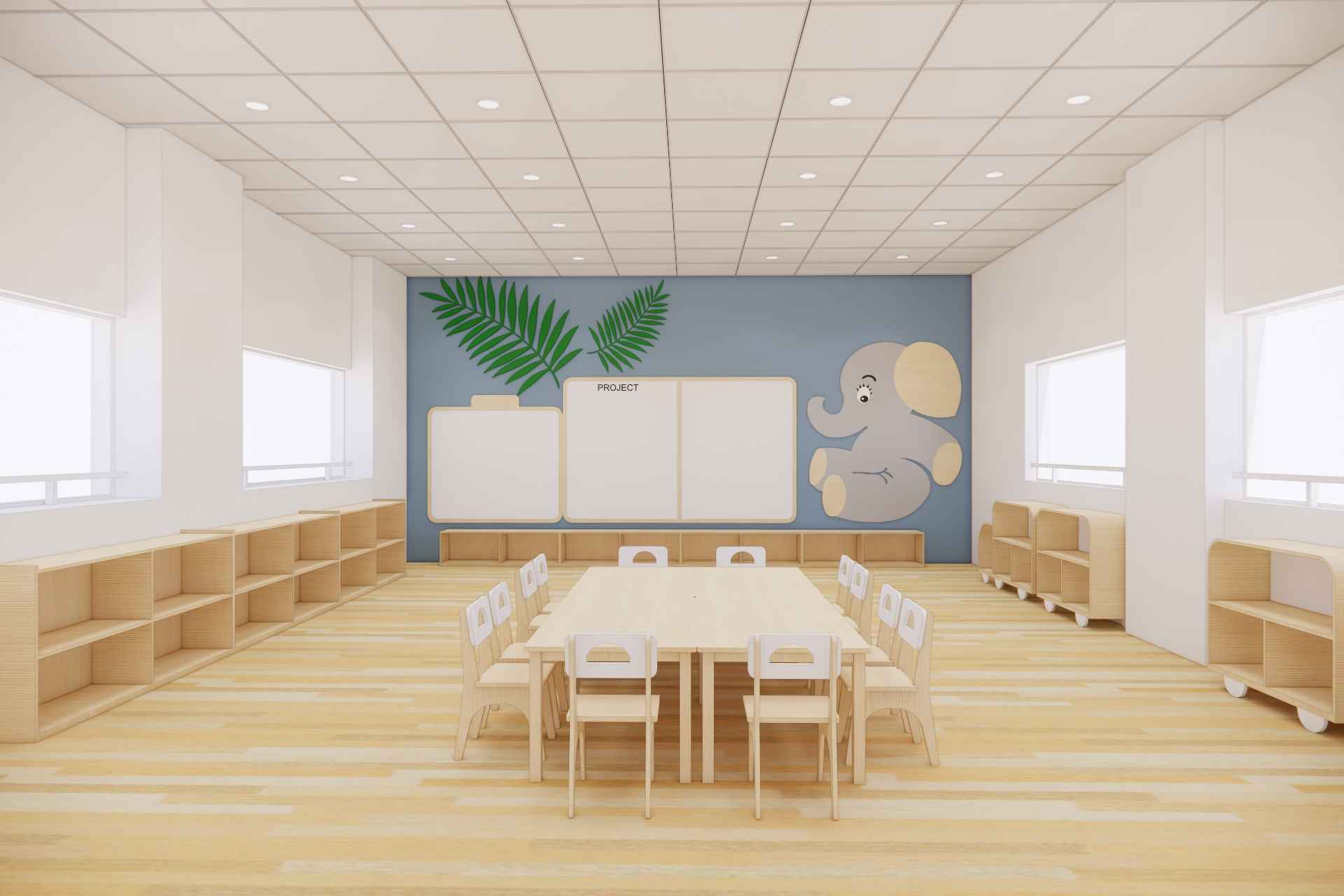 Bàn Ghế Trường Mầm Non Cần Chú Ý Gì?