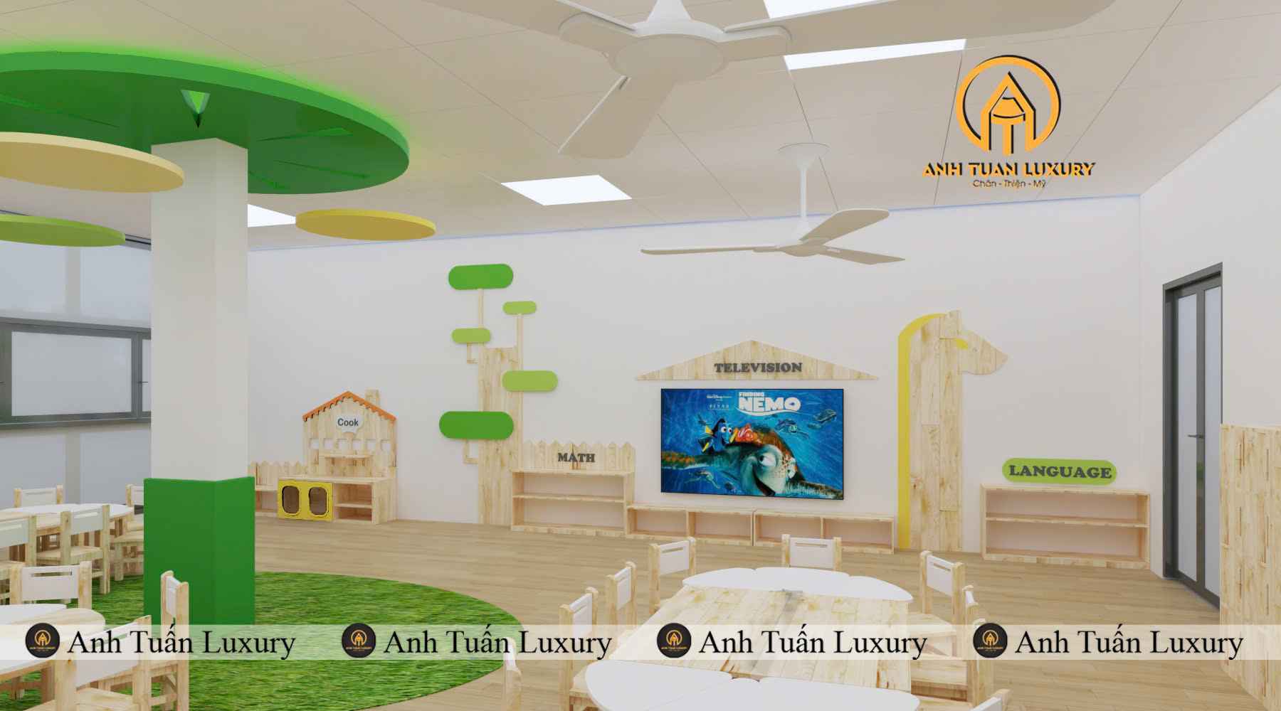 THIẾT KẾ DỰ ÁN 68: MẦM NON EDU WIN SCHOOL – BẮC NINH