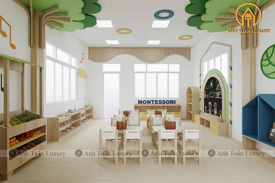 Khoảng Cách Bàn Ghế Mầm Non Là Bao Nhiêu?