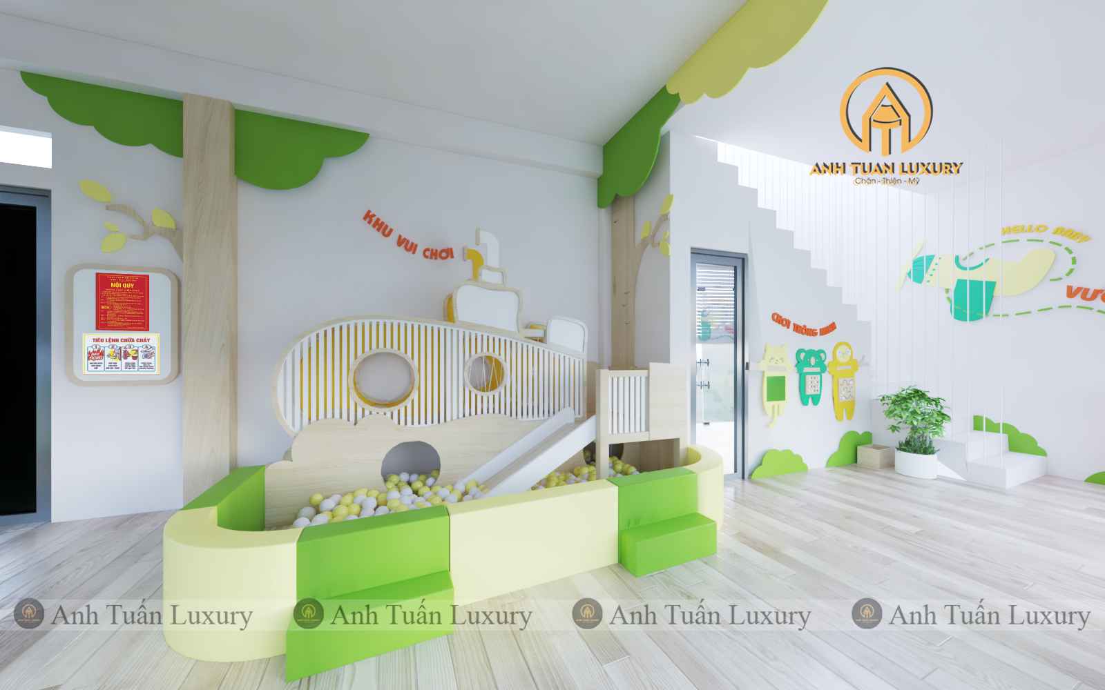 THI CÔNG DỰ ÁN 61: MẦM NON VƯỜN TRẺ THƠ  – HÀ NỘI