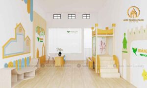 Thiết kế trường mầm non diện tích nhỏ