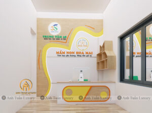 Hình ảnh khu sảnh mầm non đẹp 2025