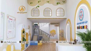 trường mầm non hay nhóm trẻ tư thục