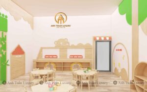 Không gian lớp học khiến phụ huynh tin tưởng hơn dễ dàng tuyển sinh