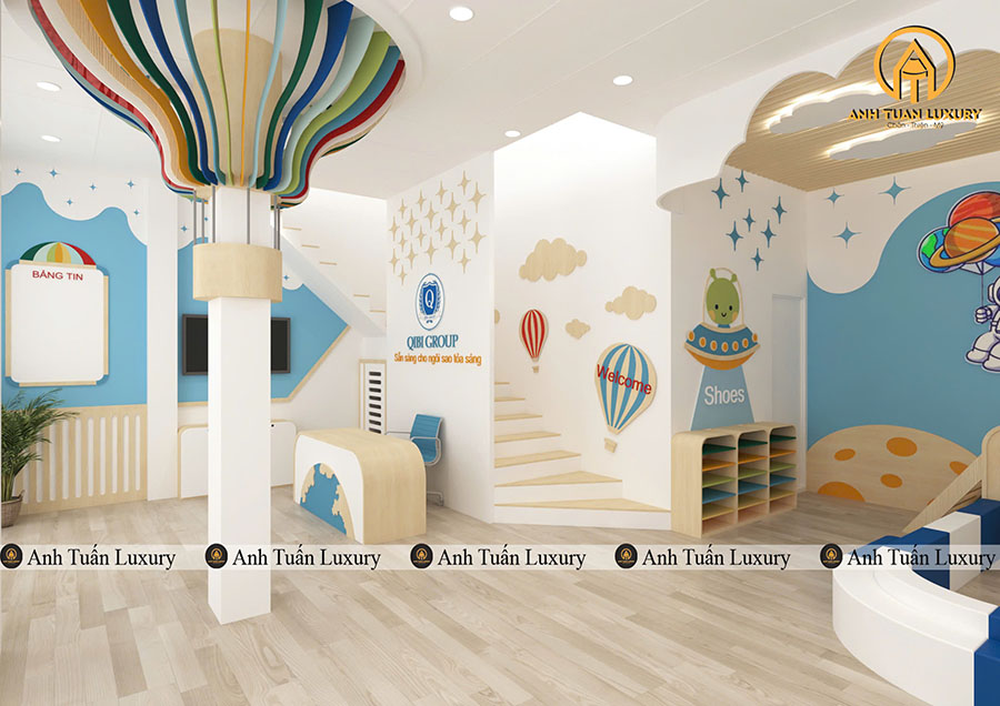 Thiết Kế Trường QIBIGroup Hà Nội Chuyên Nghiệp