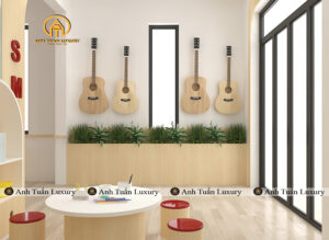 Thi công mầm non anh tuấn luxury
