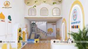 nội thất mầm non Anh Tuấn Luxury